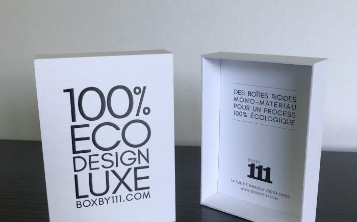 Boite en carton recyclé